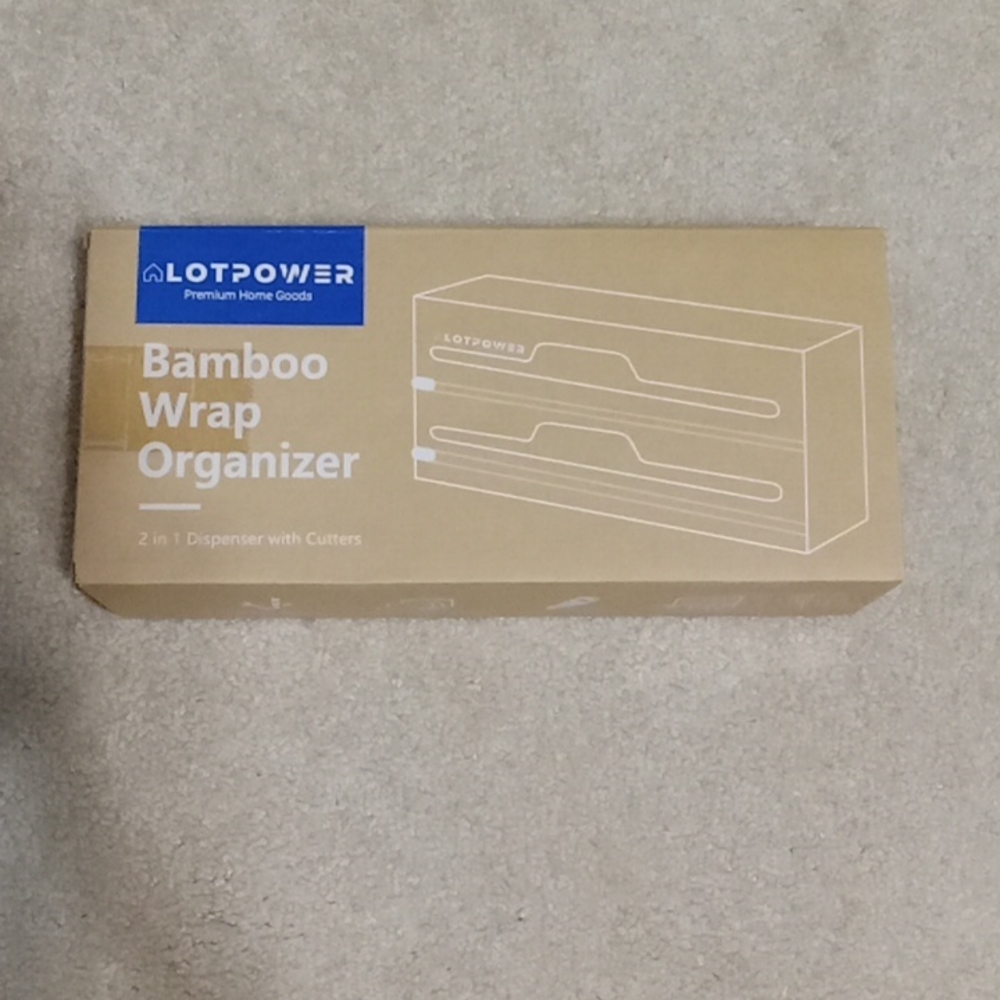 Bamboo wrap organizer